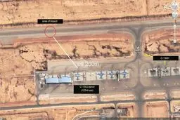 لحظه شیرجه موشک های خیبرشکن ایران و برخورد به پایگاه نواتیم