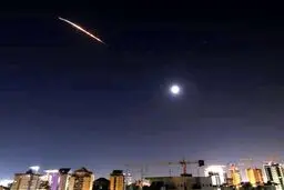 حمله موشکی ایران به اسرائیل