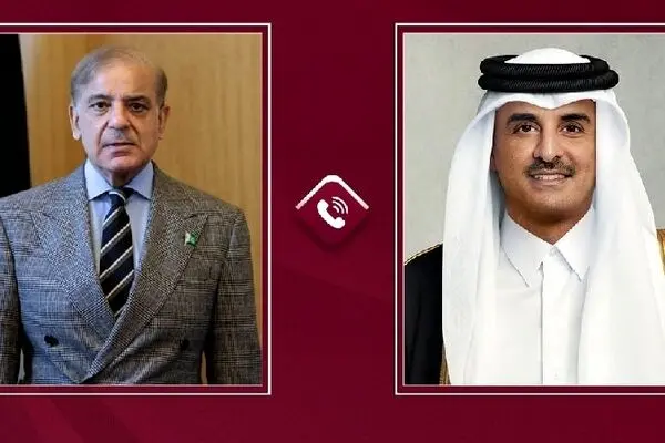 تماس فوری امیر قطر و نخست‌وزیر پاکستان درباره ایران