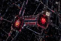 بارش رحمت الهی در کربلای معلی و بین‌الحرمین 