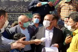 گم شدن کفش رستم قاسمی وزیر راه در طبس