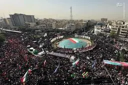 تصاویر مراسم تشییع پیکر شهدای جنگ تحمیلی