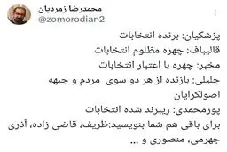 دستاورد هریک از نقش‌آفرینان این انتخابات