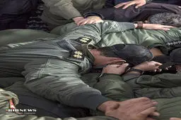 تصاویر | تشییع پیکر شهدای حادثه سقوط هواپیمای ارتش