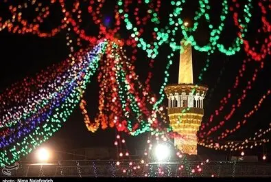 عید غدیر در حرم رضوی