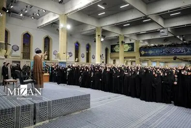 دیدار بانوان با رهبر انقلاب