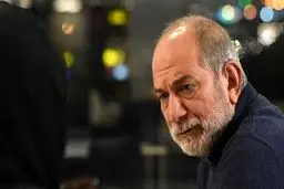 بوسه عاشقانه آتیلا پسیانی| عکس