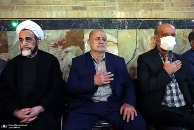مراسم ختم همسر شهید مطهری