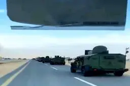یک گروه مسلح در عراق آماده دفاع از ایران در شهر پهپادی زیرزمینی + فیلم