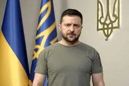 زلنسکی: عامل تحولات اخیر روسیه، شخص پوتین بود