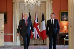 گفت‌وگوی مهم جانسون و ماکرون + جزئیات