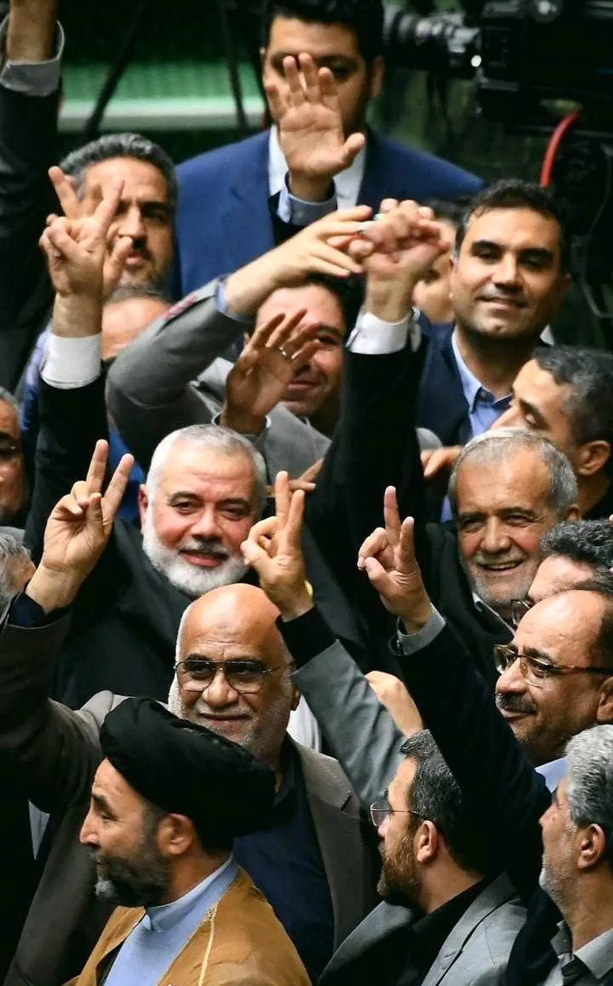 آخرین سفر | تصاویری از حضور هنیه در تهران