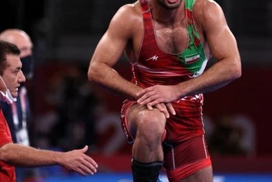تصاویر تلخ از حسن یزدانی پس از باخت در فینال