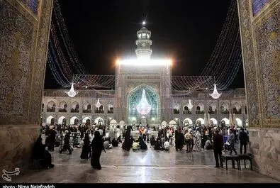 عید غدیر در حرم رضوی