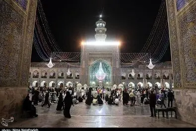 عید غدیر در حرم رضوی
