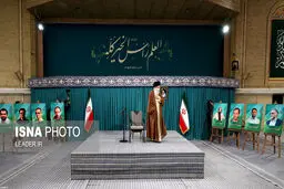 تصاویر دیدار نخبگان علمی کشور با مقام معظم رهبری