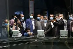  تیرانداری وزیر جوان در کیش کنار هدا و هادی