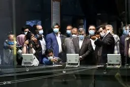  تیرانداری وزیر جوان در کیش کنار هدا و هادی