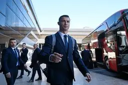 همه چیز آماده دیدار دایی و رونالدو بود!