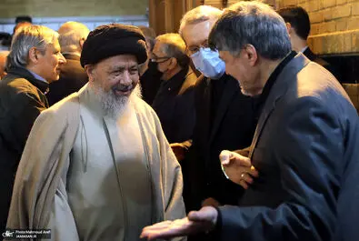 مراسم ختم همسر شهید مطهری