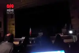 قطعی برق همزمان با برگزاری نشست خبری وزیر بهداشت