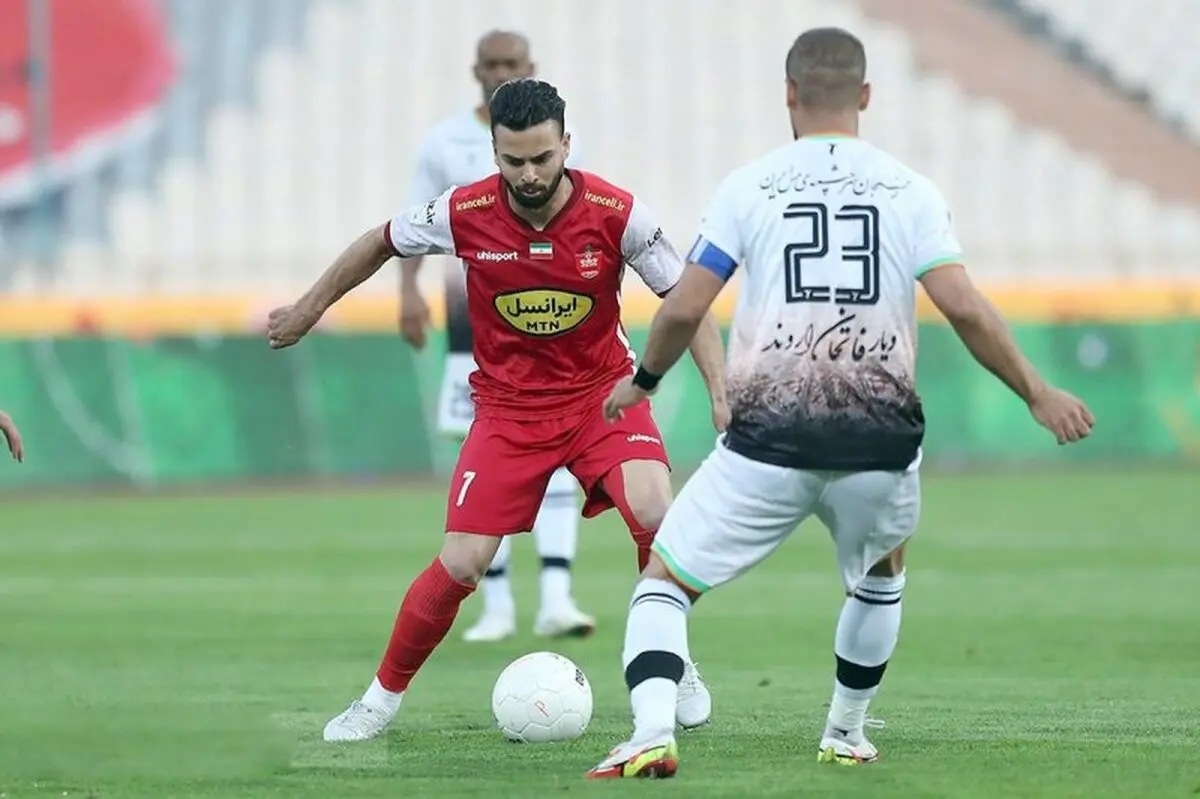 گزارش زنده: مس رفسنجان ۰ - پرسپولیس ۰