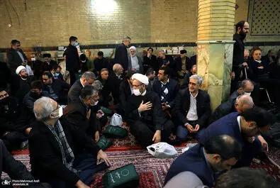 مراسم ختم همسر شهید مطهری