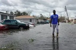 تصاویر هولناک از ویرانی‌های طوفان آیدا