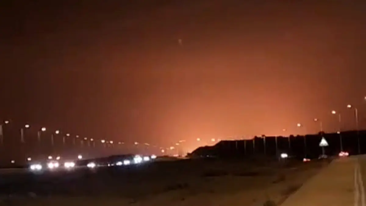 تصاویری از اصابت موشک‌های ایرانی به سرزمین‌های اشغالی