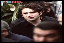 تصاویر وداع هنرمندان با پیکر آتیلا پسیانی