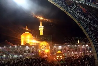 عید غدیر در حرم رضوی