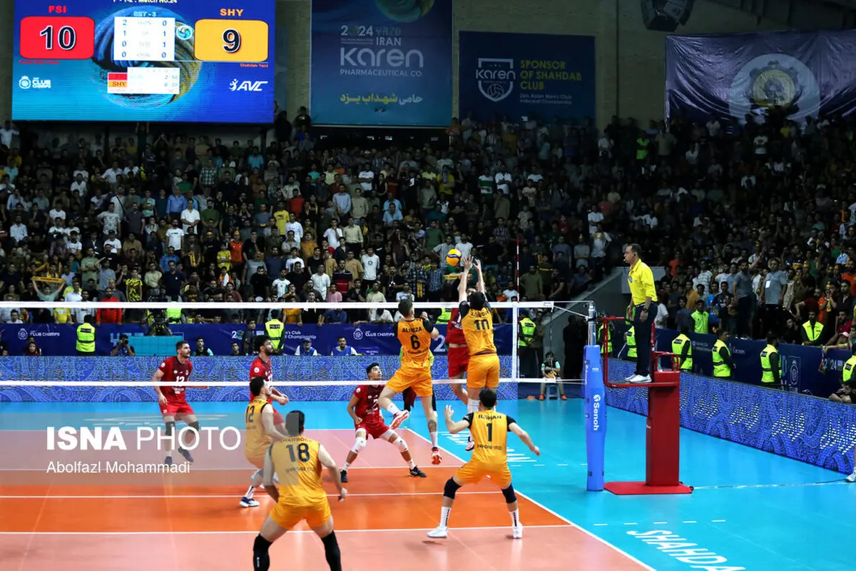 مردم با والیبال آشتی کرده‌اند