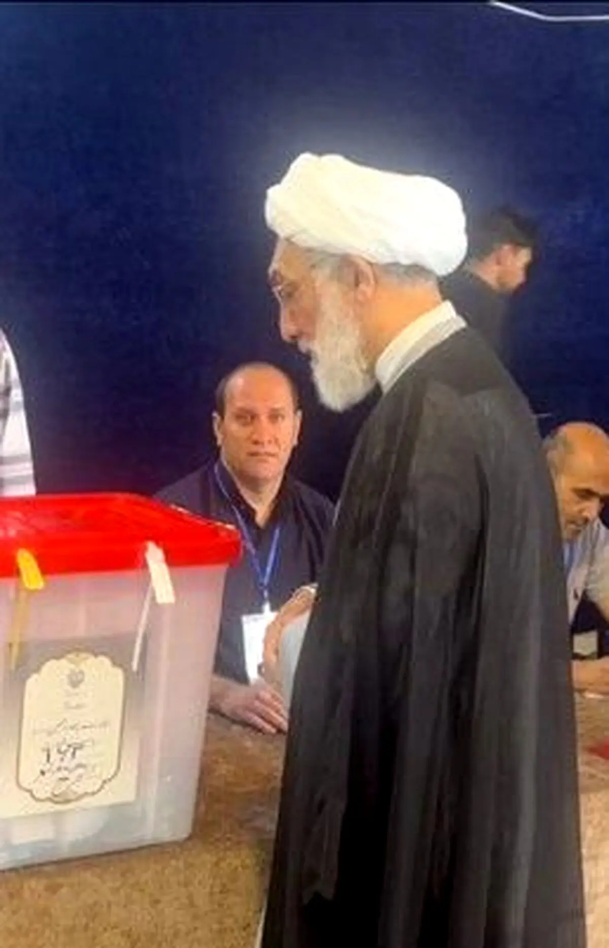 پورمحمدی رأی خود را به صندوق انداخت