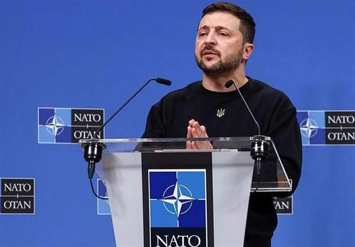 تحولات اوکراین| تاکید زلنسکی بر لزوم دعوت کی‌یف به ناتو