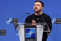 تحولات اوکراین| تاکید زلنسکی بر لزوم دعوت کی‌یف به ناتو