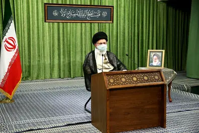  ارتباط تصویری رهبر انقلاب با نمایندگان مجلس شورای اسلامی