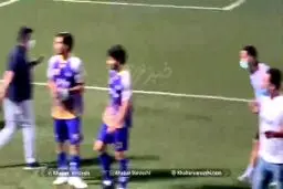  اشک شوق رضا عنایتی بعد از صعود تیمش به لیگ برتر