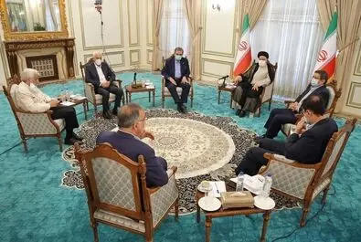 دیدار رئیسی با رقبا