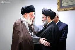 تصاویر منتشر نشده دیدار سید هاشم صفی الدین با رهبر انقلاب