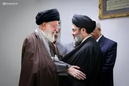 تصاویر منتشر نشده دیدار سید هاشم صفی الدین با رهبر انقلاب