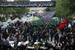 تصاویر دسته بزرگ عزاداران علوی در مشهد