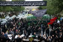 تصاویر دسته بزرگ عزاداران علوی در مشهد