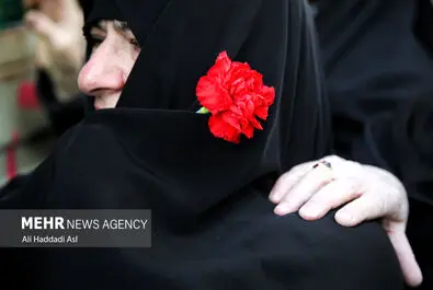 تشییع پیکر شهدای حمله تروریستی اسرائیل