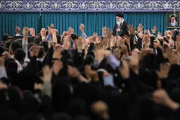 تصاویر دیدار رمضانی دانشجویان با رهبر انقلاب