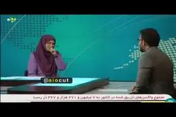 سوتی خنده دار مجری خبر در گویش کلمه ورزشی