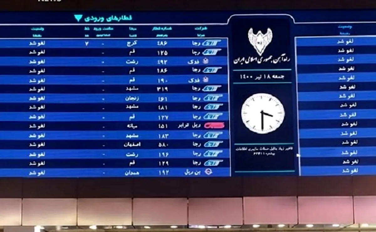 جزئیات جدید از حمله سایبری به راه آهن تهران