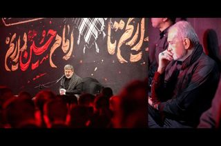 ثبت تصویری متفاوت از پزشکیان در مراسم عزاداری