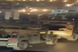 هجوم ارتش لبنان به تجمعات طرفداران حزب الله در بیروت