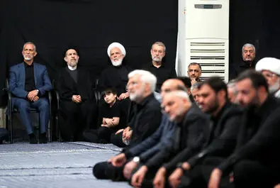 عزاداری حسینیه امام خمینی