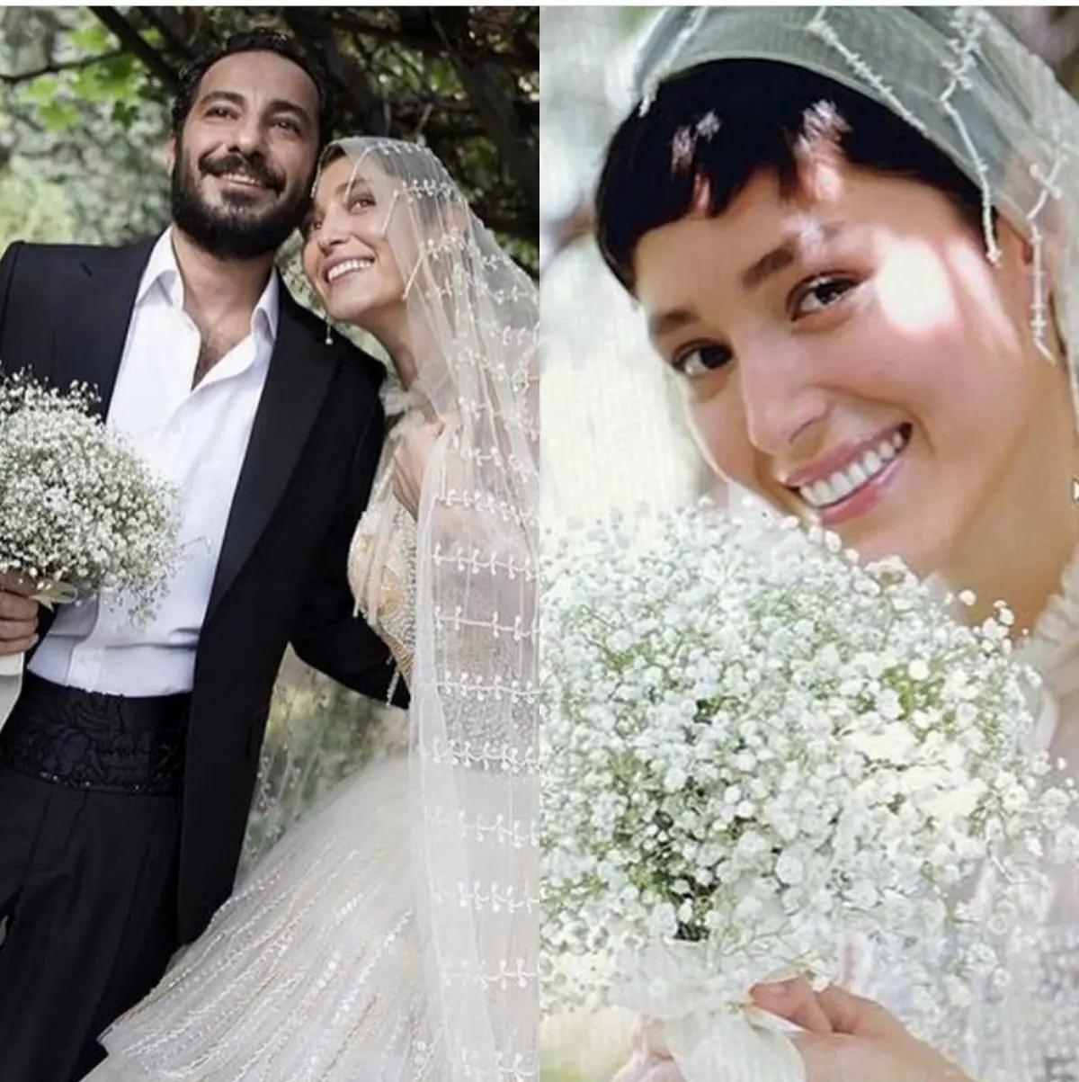 فرشته حسینی بلاخره خانوادشو رو کرد | عکس فرشته حسینی بدون شوهرش؟